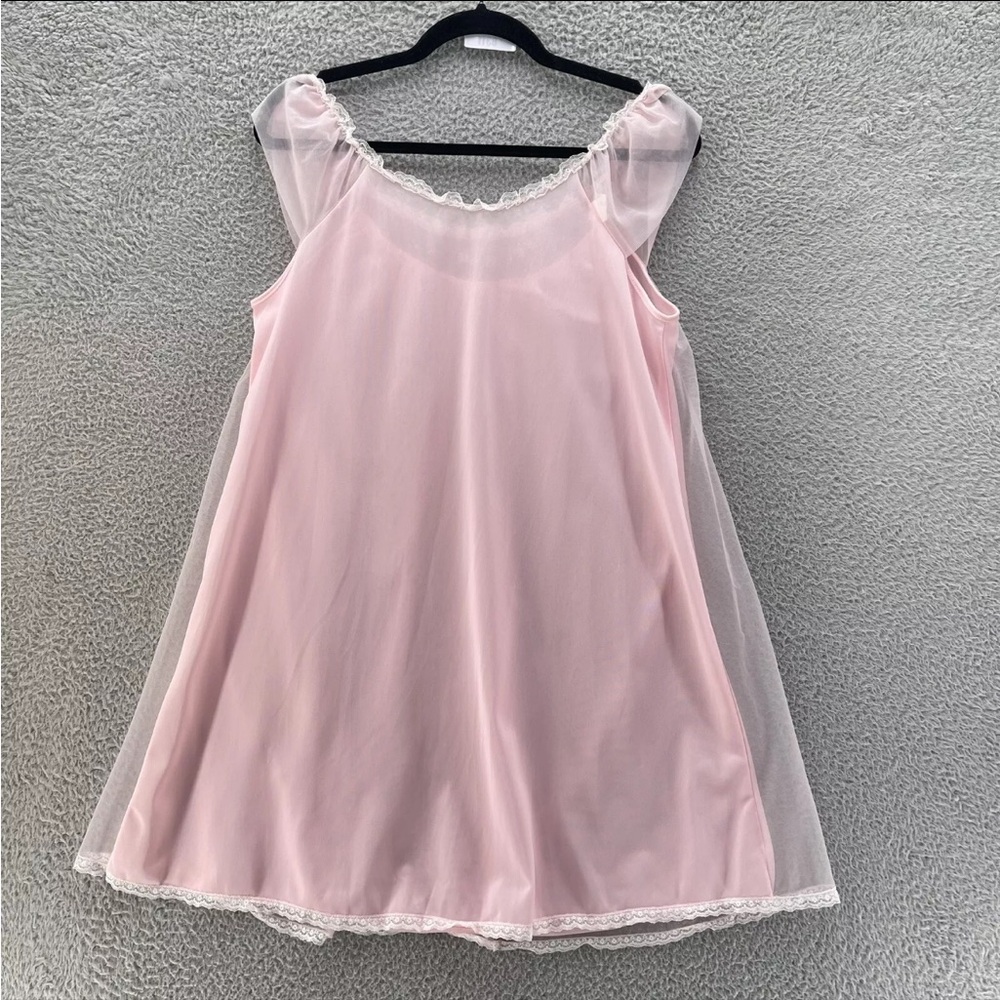 SABRINA CARPENTER CONCERT OUTFIT babydoll nightie vintage size m - Picture 7 of 10